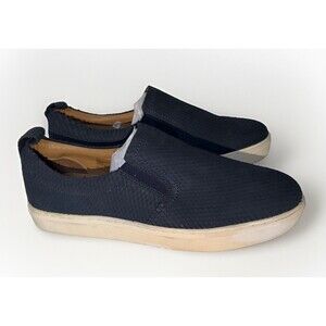 NIB Mens J. Shoes Povey Blue slip on Loafers Diamond Print Sz 12
